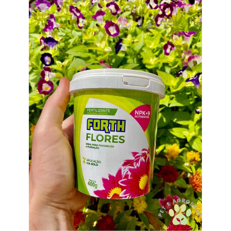 Fertilizante Adubo Forth Flores G Shopee Brasil