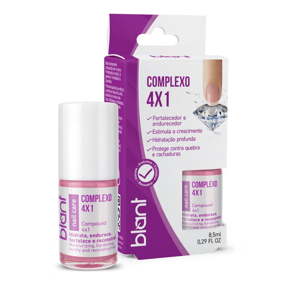 Base Fortalecedora Para Unhas Complexo X Blant Shopee Brasil