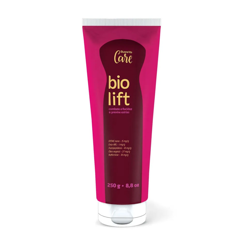 Bio Lift G Creme Hidratante Firmador Buona Vita Care Anti Flacidez