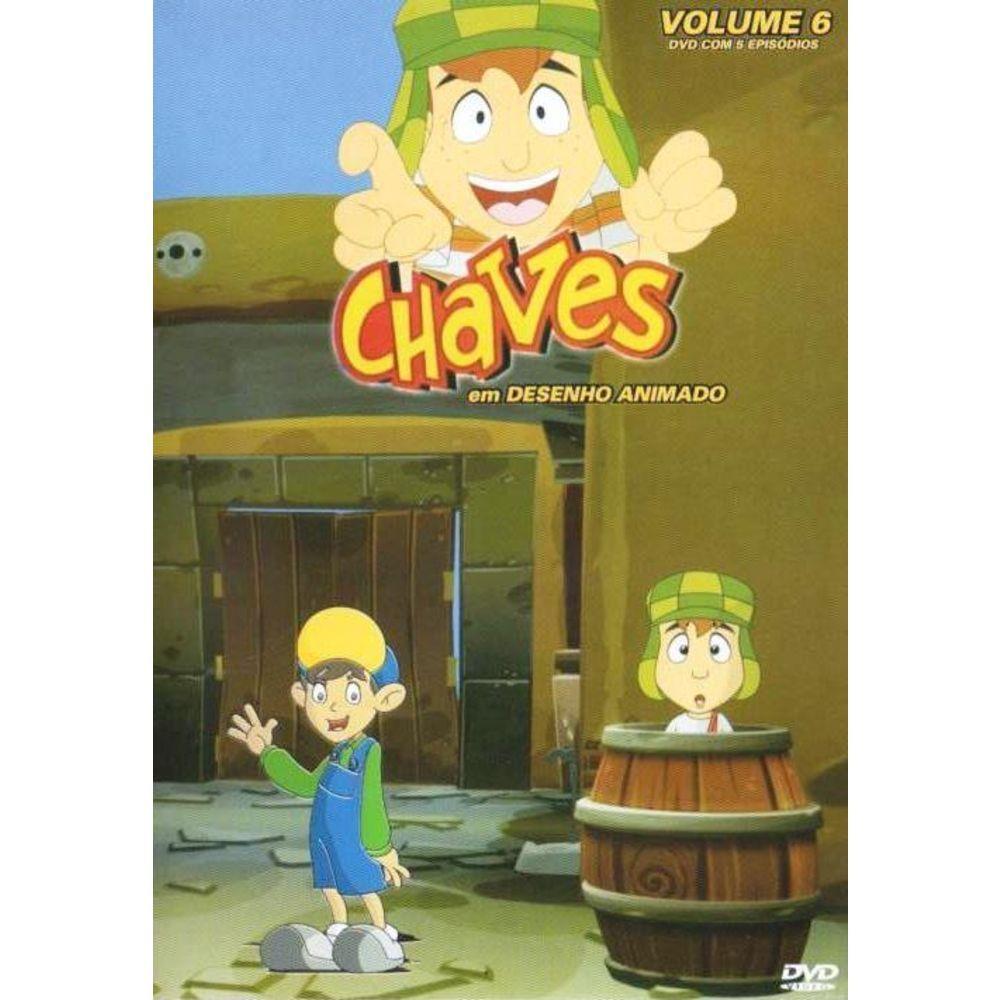 DVD Chaves Em Desenho Animado Volume 6 Shopee Brasil