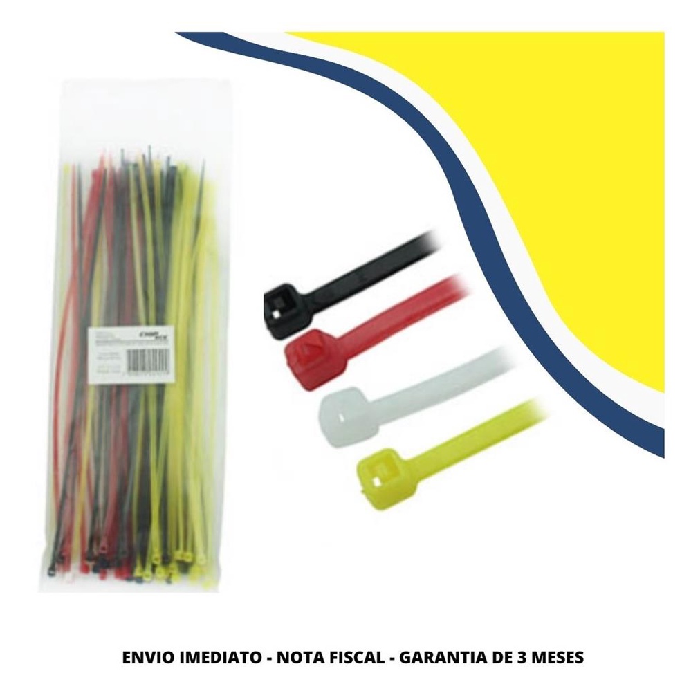 Kit Enforca Gato Abracadeira De Nylon X Mm Colorido Shopee Brasil