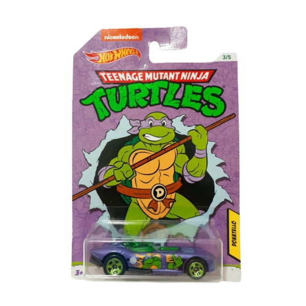 Carrinho Hot Wheels Tartaruga Ninja Donatello Shopee Brasil