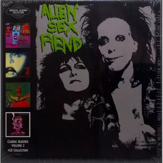 4 CD Alien Sex Fiend Classic Albums Volume 2 Box Set Import Shopee