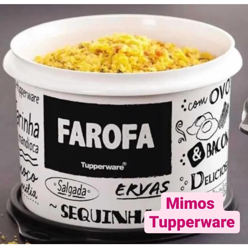 TUPPERWARE CAIXA FAROFA PB 500G Shopee Brasil