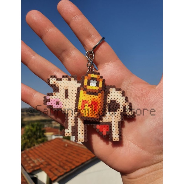 Chaveiro Vaca Jarro De Leite Stardew Valley Chaveiro Vaquinha