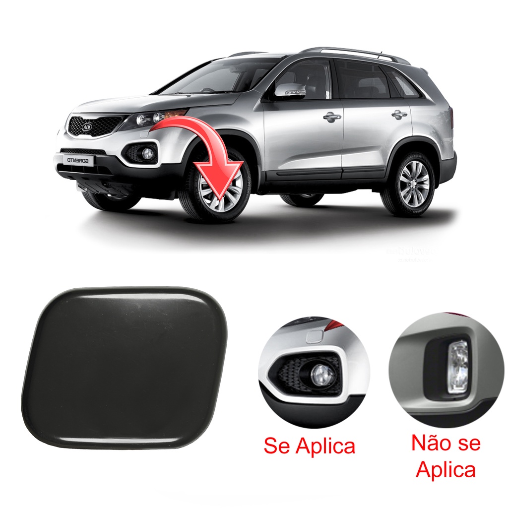 Tampa Esguicho Limpador Água Farol Xenon Kia Sorento 2010 a 2013