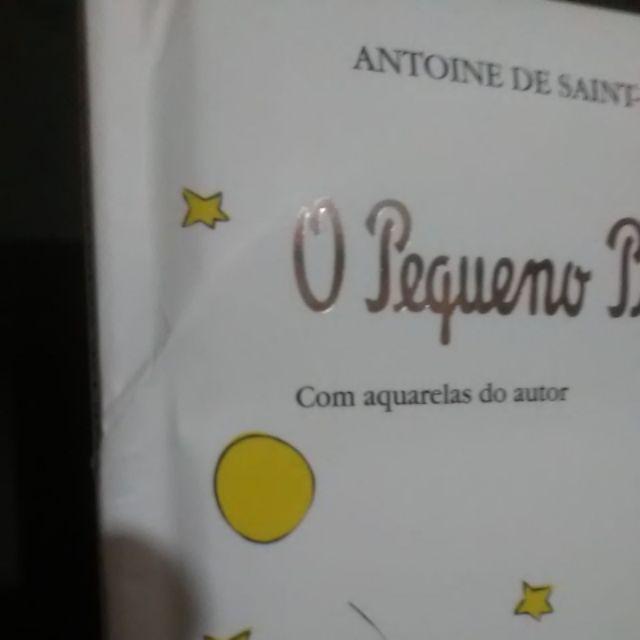 livro o pequeno Príncipe capa dura Almofadada Ciranda Cultural Shopee