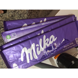 Milka Barra De Chocolate Importado Milka Alpino Milk G