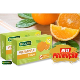 Vitamina C Zinco Eurofito Caixa C Psulas Shopee Brasil