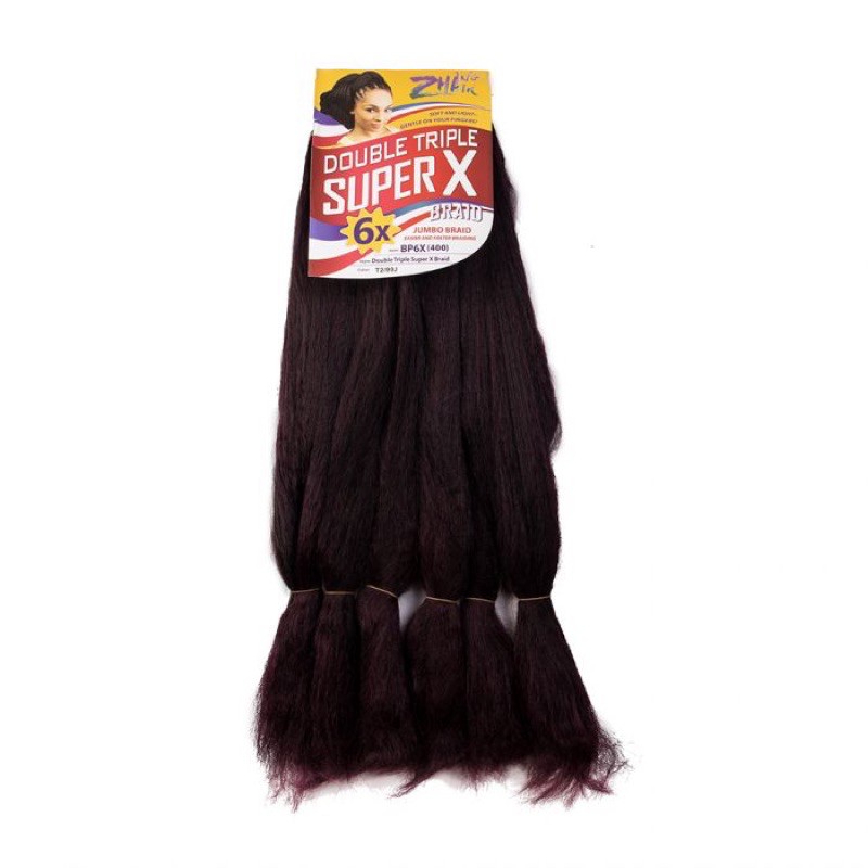 Cabelo Super Jumbão SUPER X ZhangHair 400 gramas Jumbo para tranças