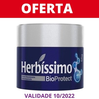 Desodorante Creme Herbissimo Bioprotect Cedro G Shopee Brasil