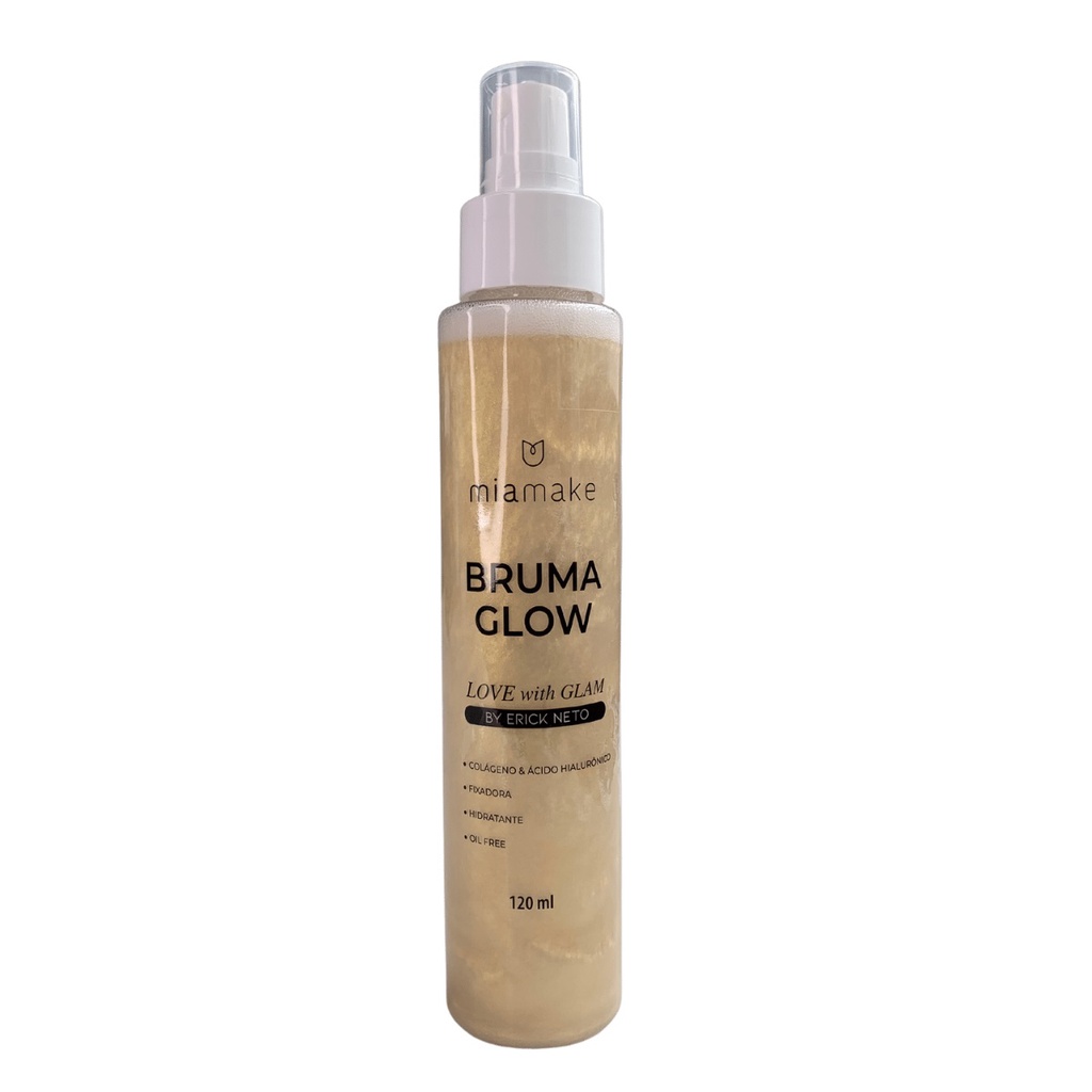 Bruma Glow Fixadora Love With Glam By Erick Neto Mia Make Shopee Brasil