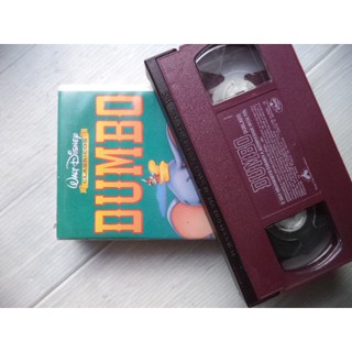 Fita Vhs Disney Filme Dumbo Original Dublado Shopee Brasil