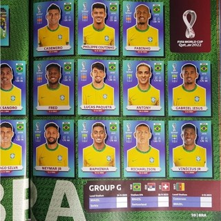 Kit Lbum Brochura Envelopes De Figurinhas Da Copa Do Mundo