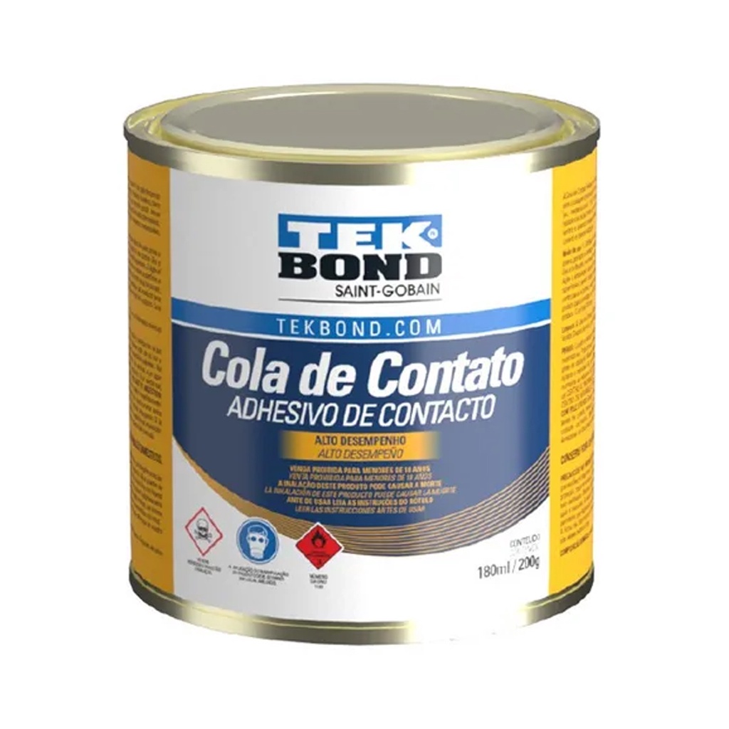 Cola De Contato Tekbond 200g Sapateiro Marceneiro Shopee Brasil