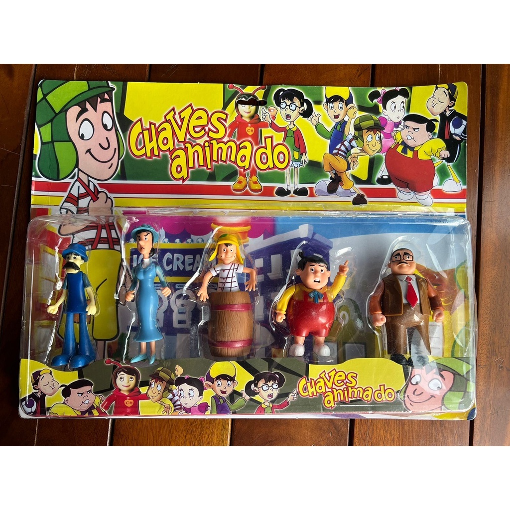 Kit Turma Do Chaves Animado Bonecos Shopee Brasil