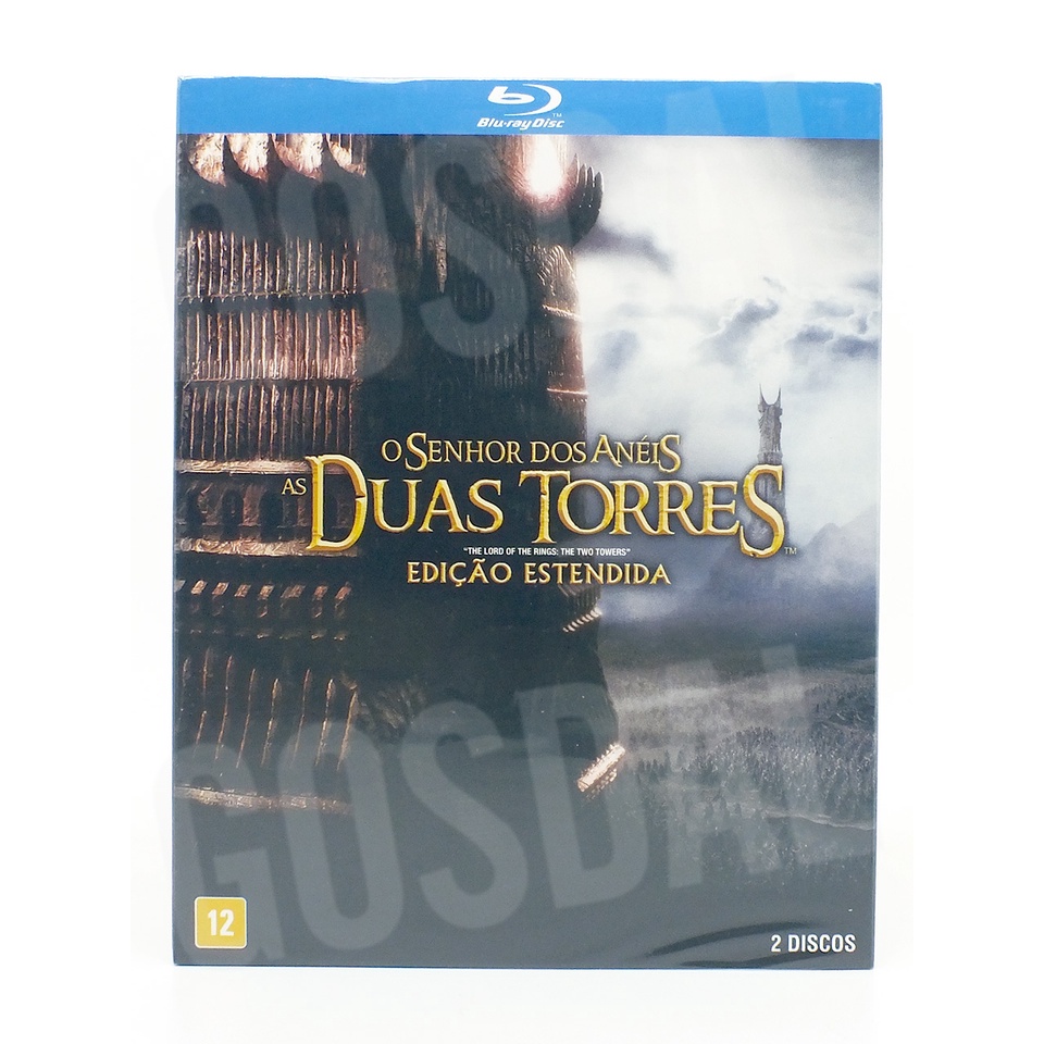 Blu Ray Duplo O Senhor Dos An Is As Duas Torres Edi O Estendida