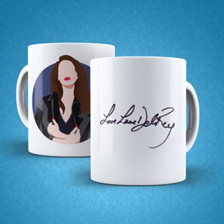 Caneca Lana Del Rey Handwriting Porcelana Shopee Brasil