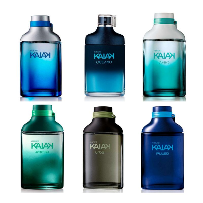 Perfume Colônia kaiak Masculino Tradicional Aero Oceano Aventura