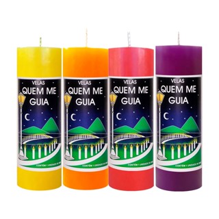 Vela Bicolor Dias Votiva Ou Colorida G Shopee Brasil