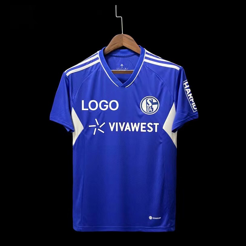 Camisa Esportiva Vers O Ventilador Temporada De Campo Schalke