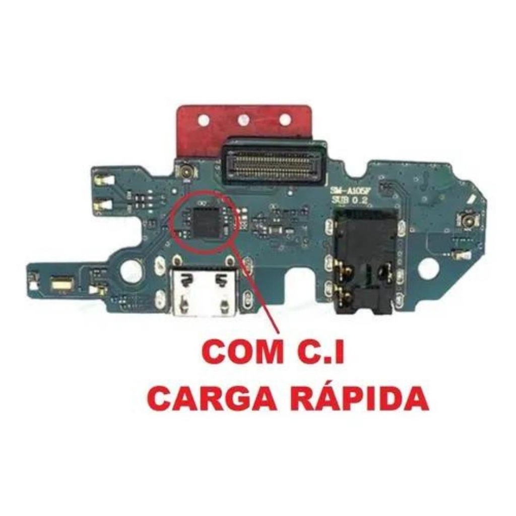 Placa De Carga Conector Samsung A Original Shopee Brasil