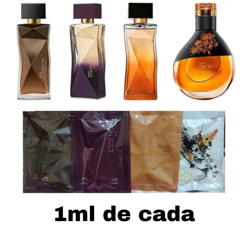 Kit Essencial Palo Santo Exclusivo Mirra Ekos Alma Ml De Cada