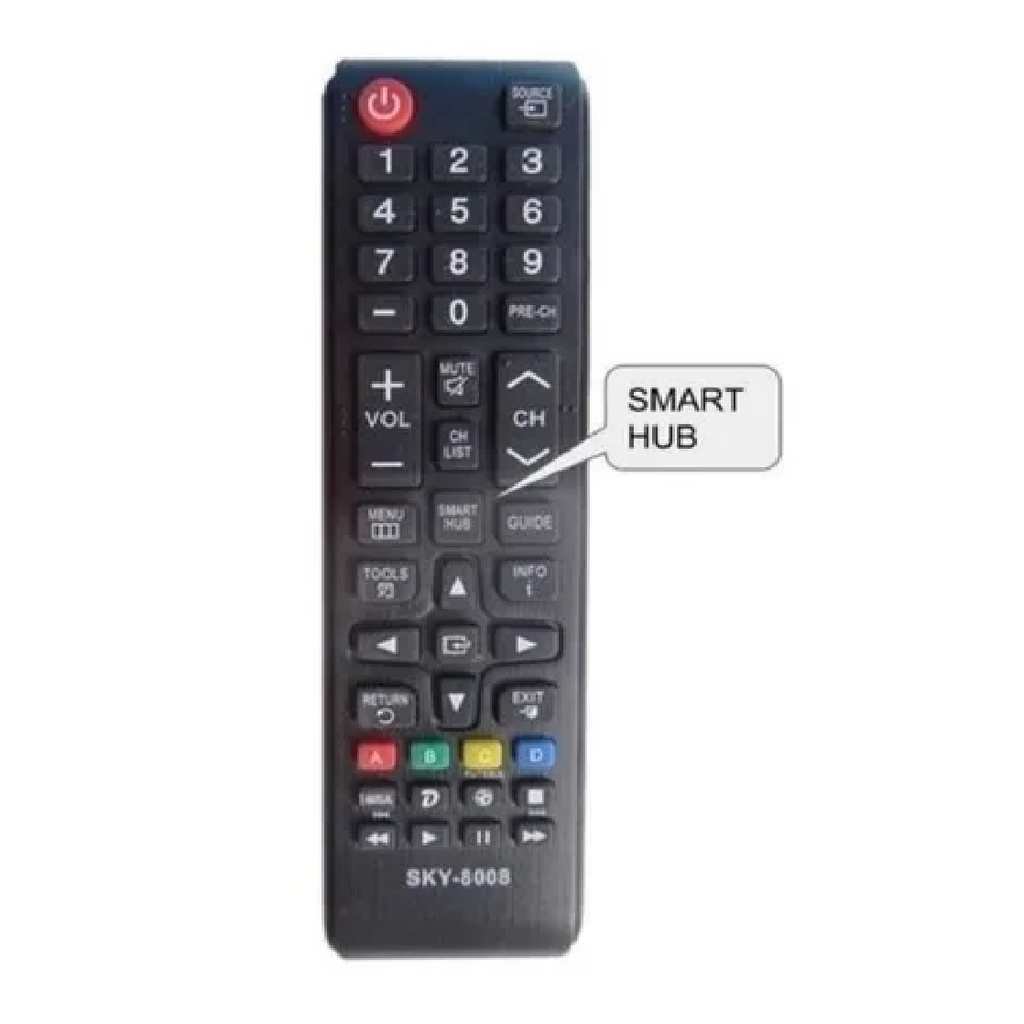 Controle Remoto Para Tv Samsung Smart Lcd Smart Hub Futebol