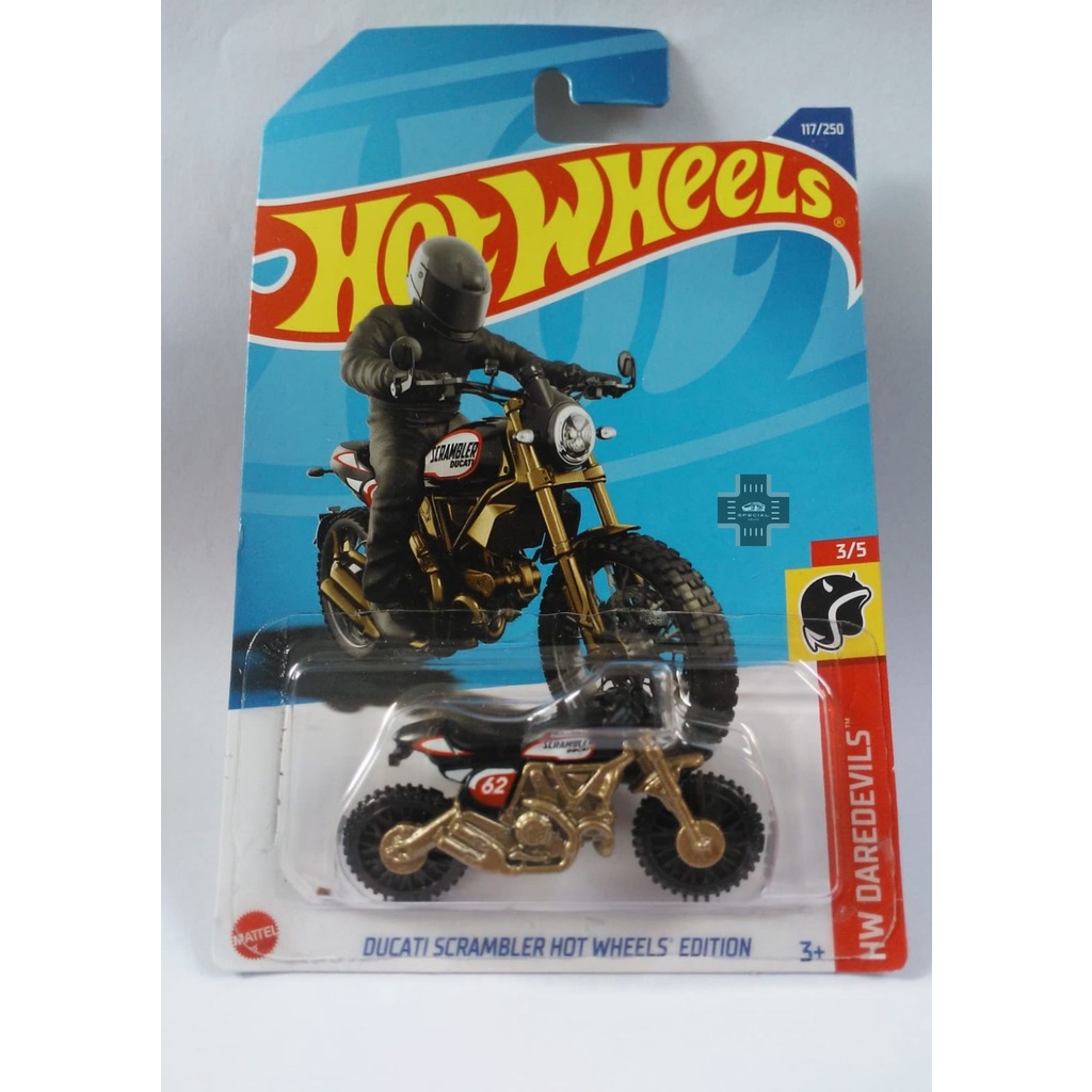 Hot Wheels Ducati Scrambler HW Edition Shopee Brasil