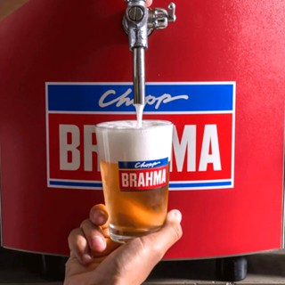 Copo Cerveja Chopp Nadir Brahma 350ml Vidro Boteco Caldereta Vidro