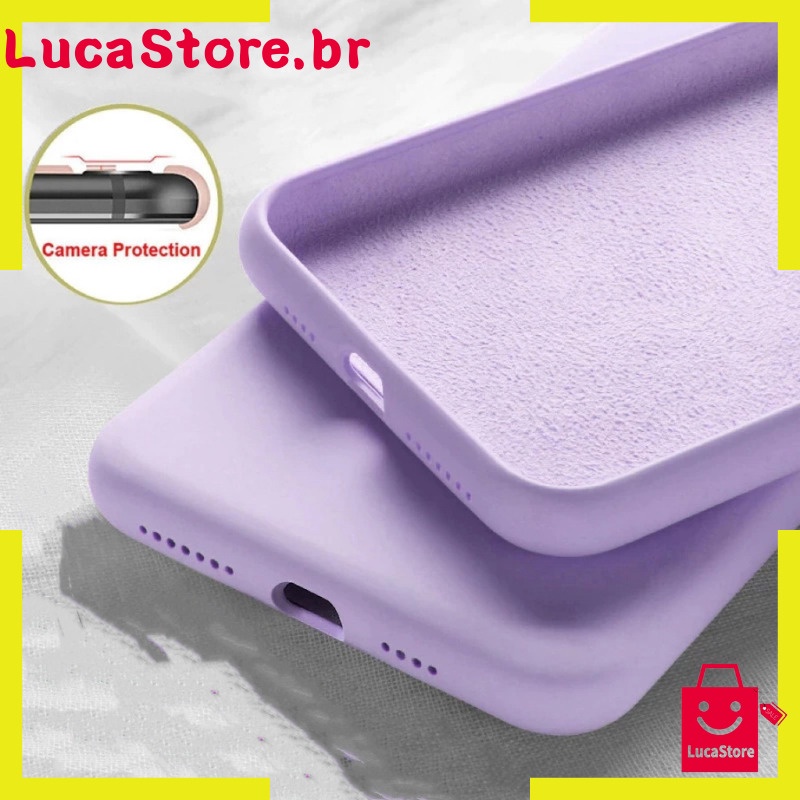 Capa Aveludada Silicone TPU Samsung Galaxy M13 M23 5G M33 5G M53