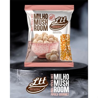 Milho De Pipoca Mushroom Kg Para Receitas Gourmet Pipocas Doces E