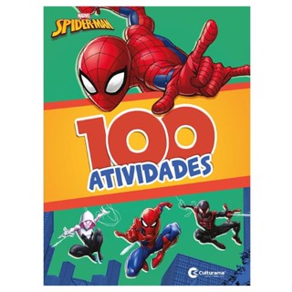 Livro Infantil Colorir Homem Aranha Atividades Culturama Shopee