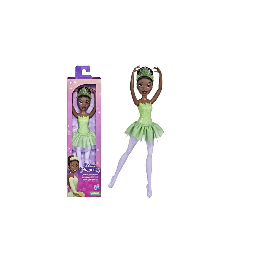 Boneca Disney Princess Tiana Bailarina Hasbro Shopee Brasil