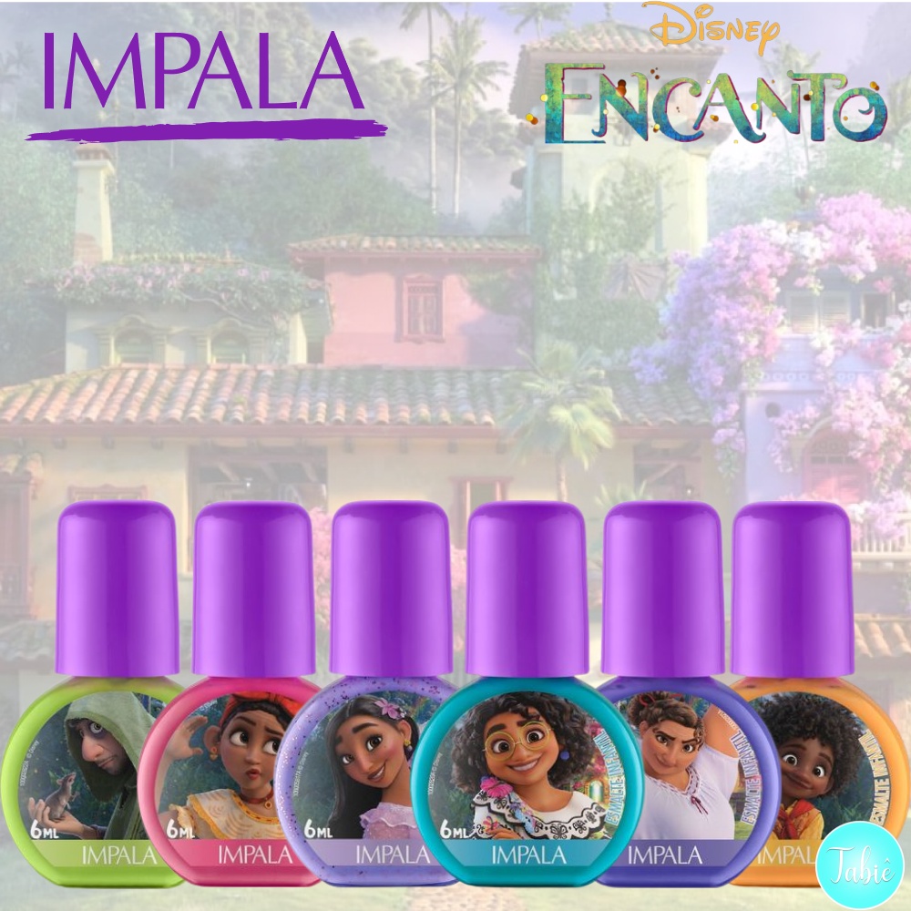 Kit Encanto Esmalte Infantil Impala Shopee Brasil