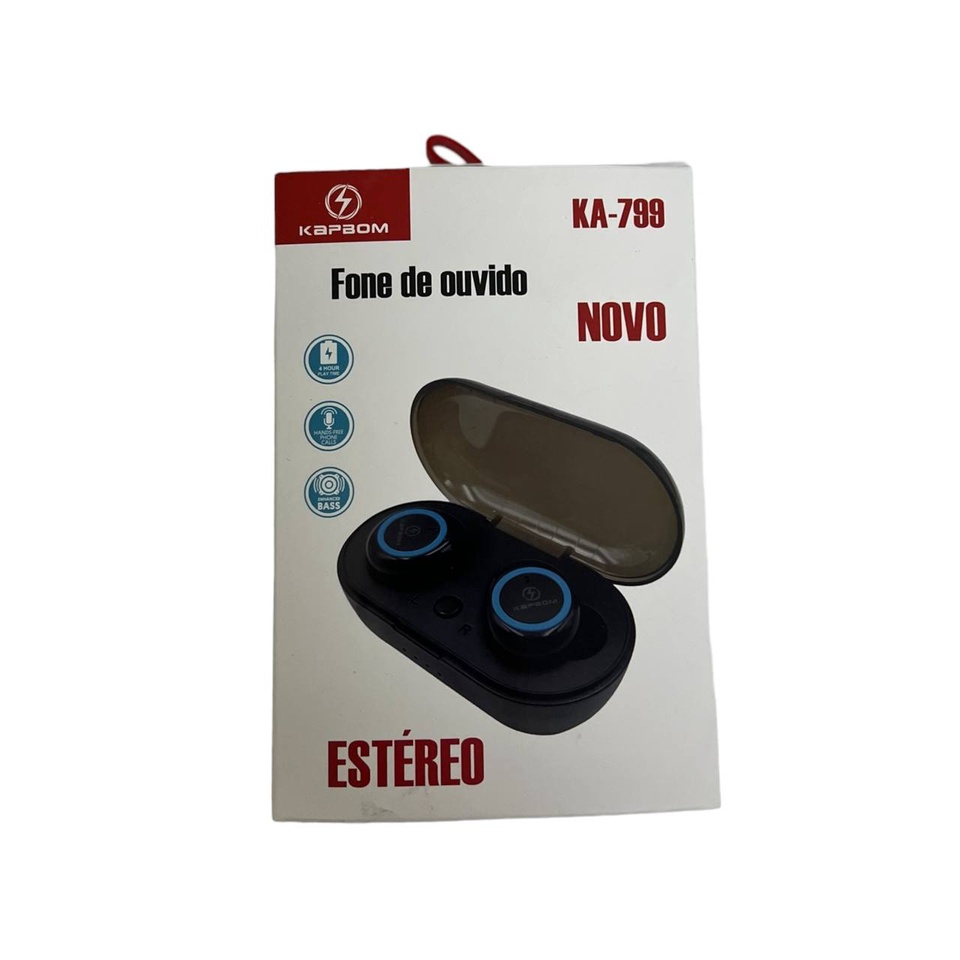 Fone De Ouvido Kapbom Modelo KA 799 Shopee Brasil