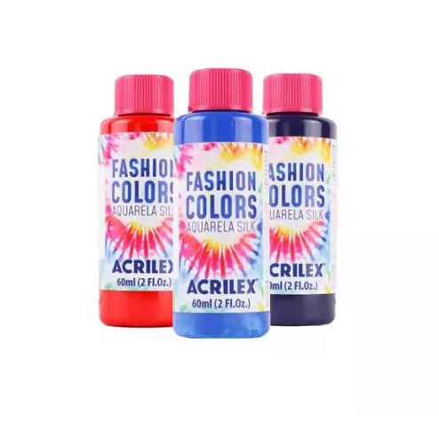 Tinta Aquarela Silk Fashion Colors Ml Acrilex Shopee Brasil