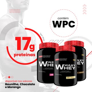 Kit Waxy Whey G Power Creatina G Coqueteleira Bodybuilders