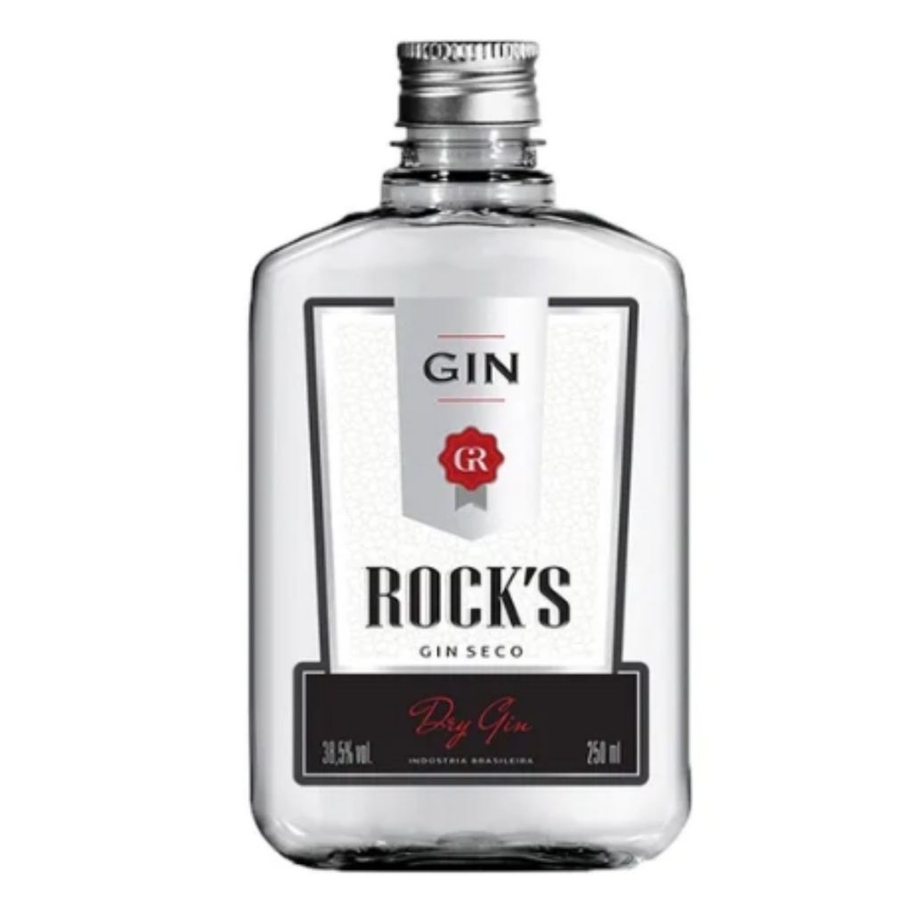 Miniatura Gin Rock S Seco Pocket Pet 250ml Shopee Brasil