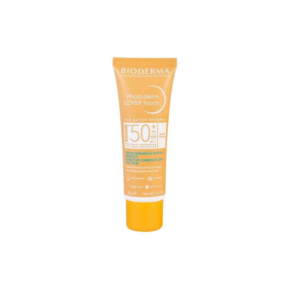 Bioderma Photoderm Cover Touch Protetor Solar FPS50 Dourado 40g