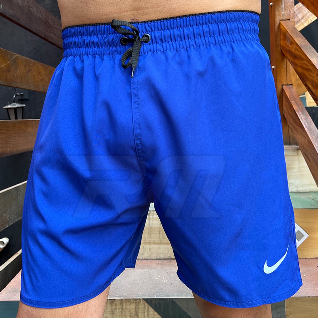 Short Tactel Dry Fit Elastano Bermuda De Treino Praia Piscina E