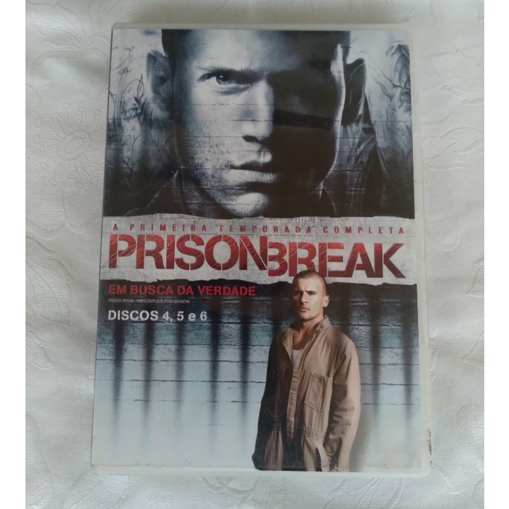 Dvd Triplo Prison Break A Primeira Temporada Completa Discos