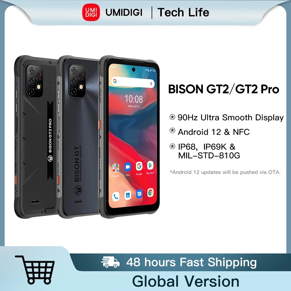 Smartphone Umidigi Bison Gt Pro Celular Android Fhd Nfc Mp