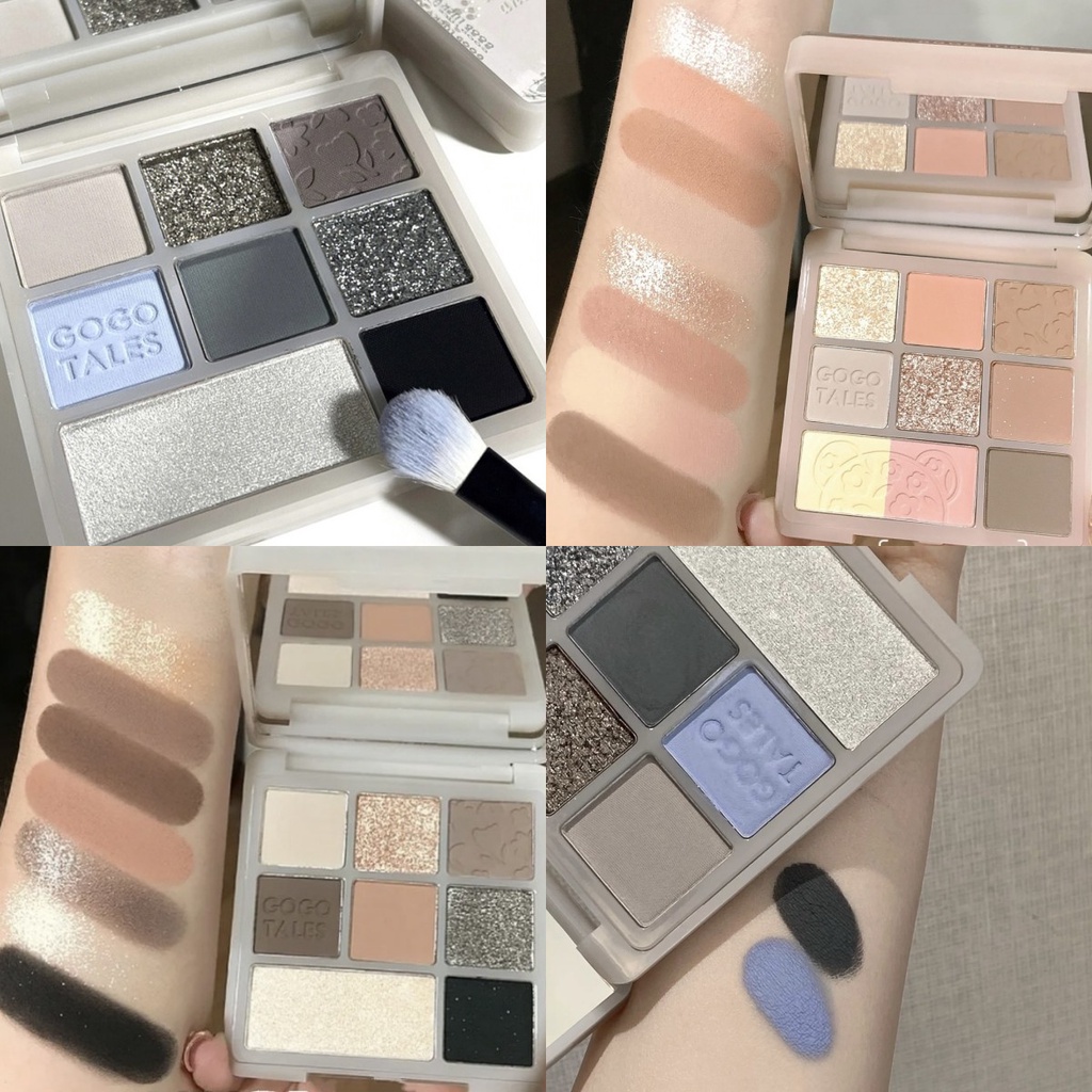 Nova Paleta De Sombras De Jardim Gogo Tales Cores Pretas E Terra