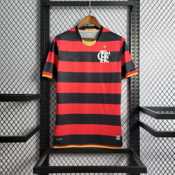 2008 Camisa De Futebol home Retro Flamengo Clube Brasil Clássica 1 1