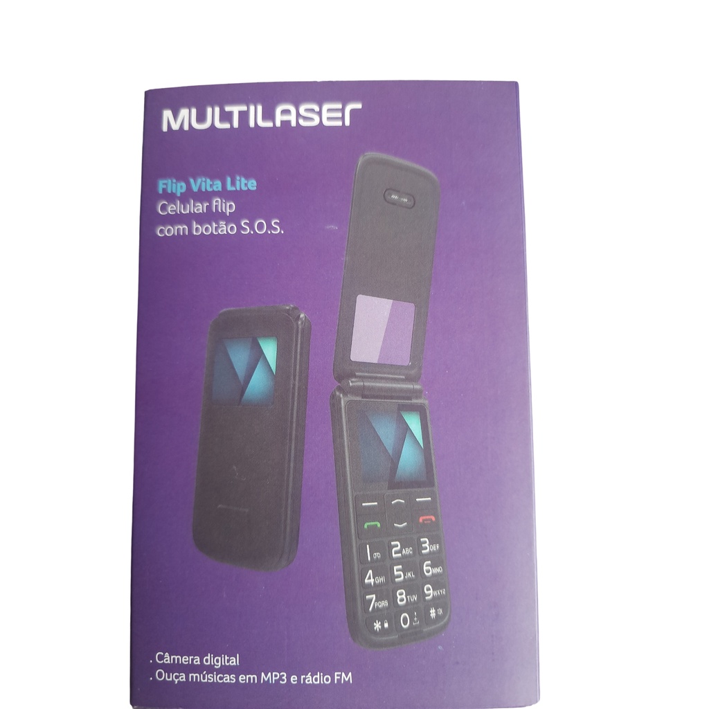 Celular Multilaser Fllip Vita Lite Preto P Escorrega O Pre O