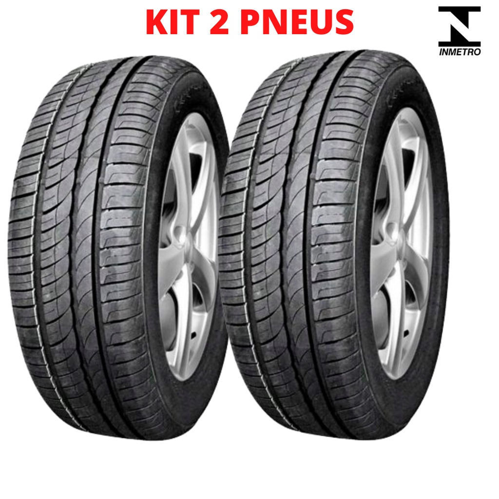 Kit 2 Pneus Remold Aro 15 195 55 R15 VIPAL IMPERIAL INMETRO E