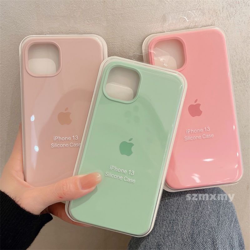 Capa De Silicone L Quido Rosa De Areia Para Iphone Pro Max