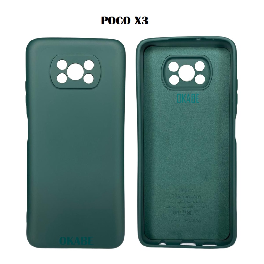 Case Capinha Silicone Aveludada Compatível Xiaomi POCO X3 NFC