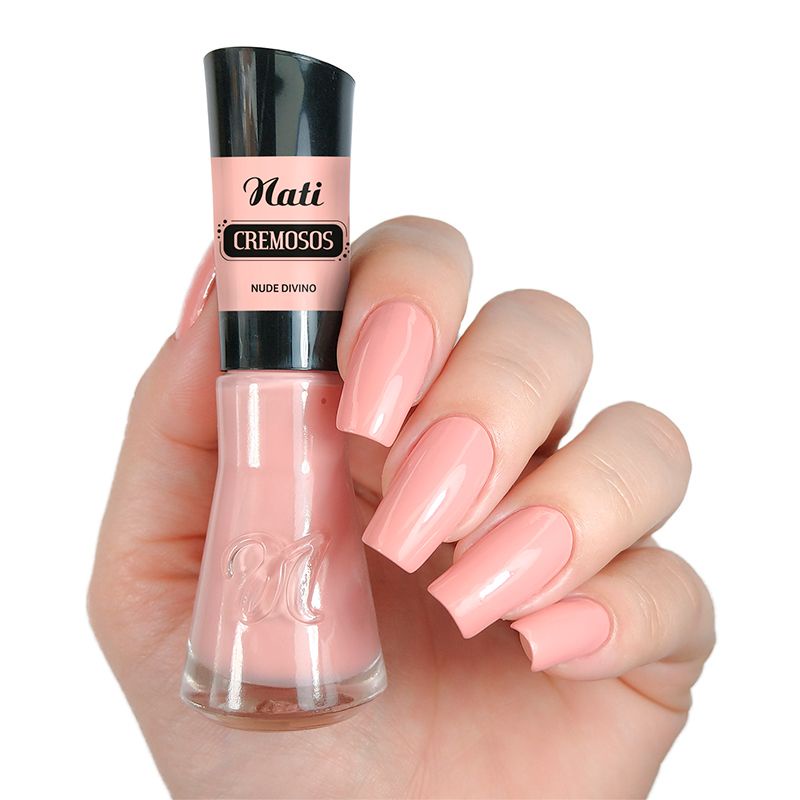 Esmalte Nati Cremosos Nude Divino Shopee Brasil